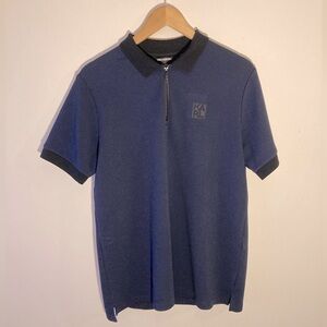 Karl Lagerfeld Quarter-Zip Polo medium